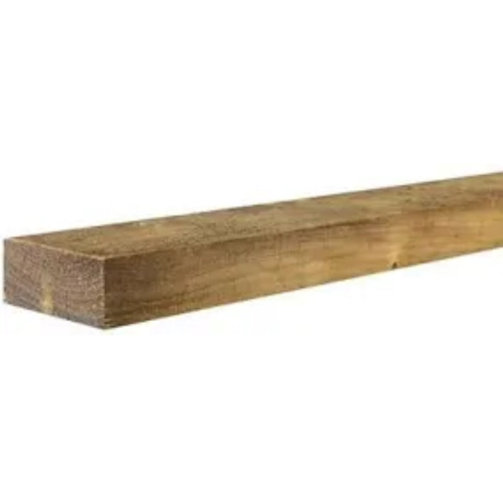 Treated Fence Panel Batten Rails 75 x 38 x 1828mm (6ft) £2.75 Each Inc Vat
