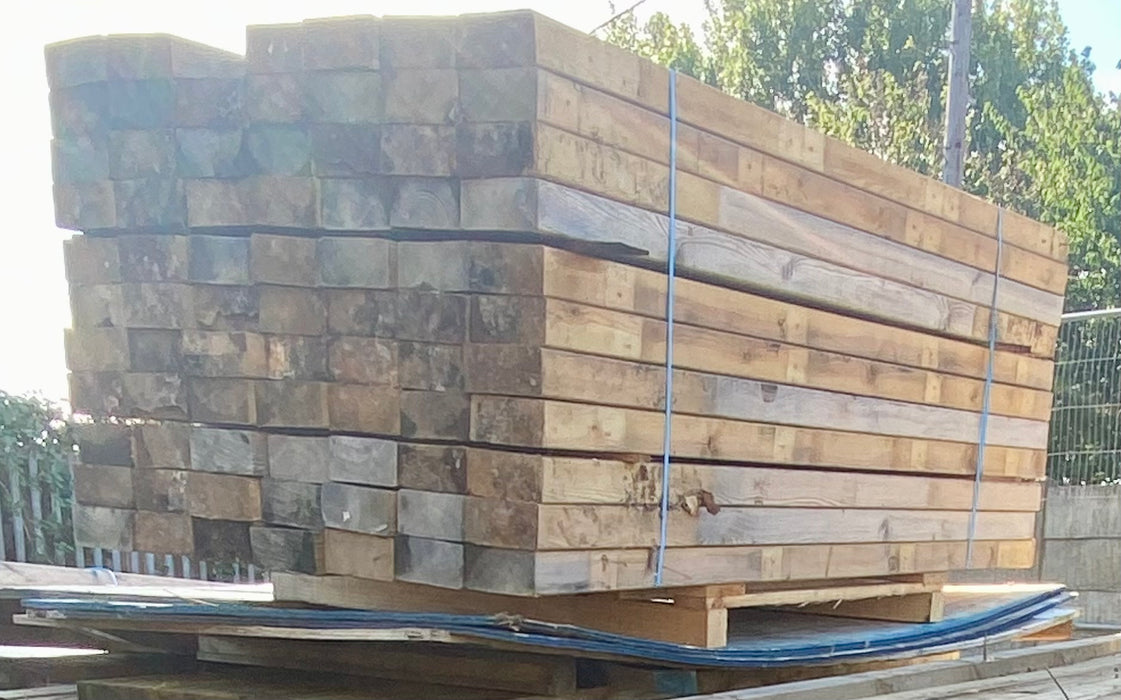 π Clearance Sale π Job Lot of 30 x Reclaimed 6x3 Timber Joist Posts @ 2.4m Approx - Great Condition Used Sleepers, Fence Posts, Joists, Decking π₯Β£150π₯