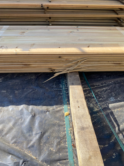 π Clearance Bundle π 55 x Lengths Of Pressure Treated TGV Cladding - 120mm x 12mm-  4.2m (approx 20% are damaged see pictures) π₯Β£275 The Lotπ₯