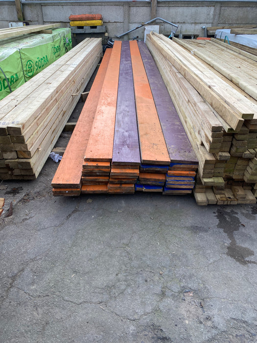 🆑 Clearance Sale🆑 Reclaimed Used 6x1 Timber Lengths For Sale, Ideal As Pine Floorboards, Cladding, Feature Walls, Beach Huts etc - 3.6m Lengths 💥£3💥