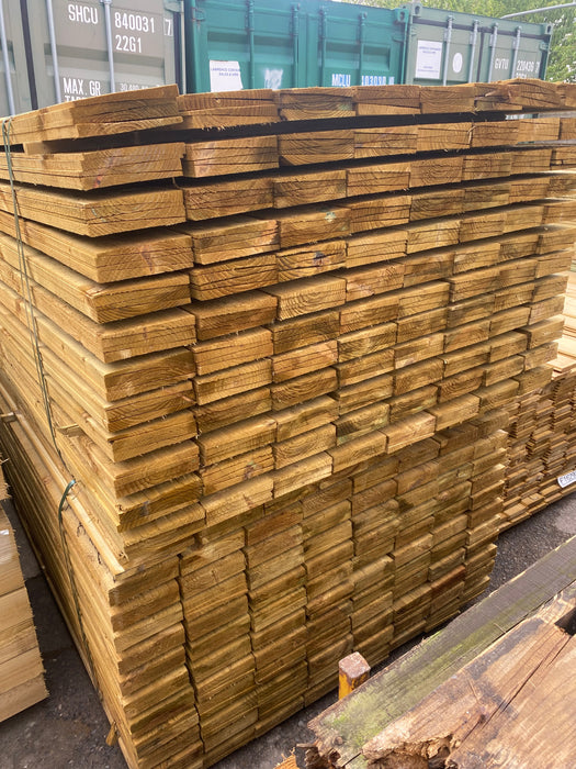 π Clearance Sale π Featheredge Cladding 150mm x 3600mm - 6 Inch (12ft) π₯Β£4.50π₯