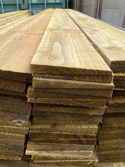 BULK BUY - Pack Of 50 x EXTRA THICK Barn Style Featheredge Cladding 175 x 32 x 4800mm - 7 Inch π₯Β£450π₯