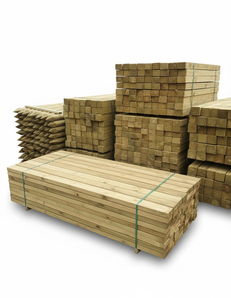 Fencing Materials Kent – Timber Fence Panels, Posts, Slats & Arris Rails