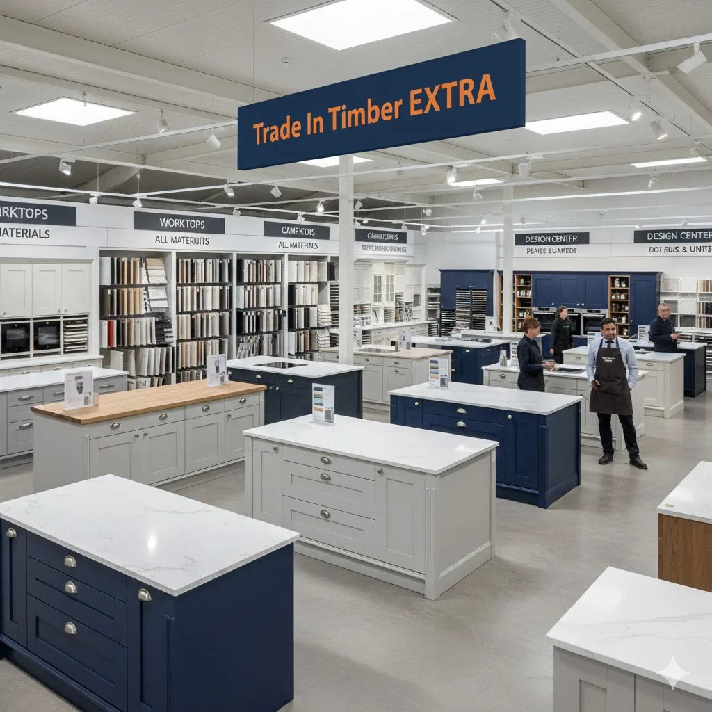 Kitchens & Worktops For Sale Online | Trade In Timber EXTRA - Delivered Direct To Your Door
