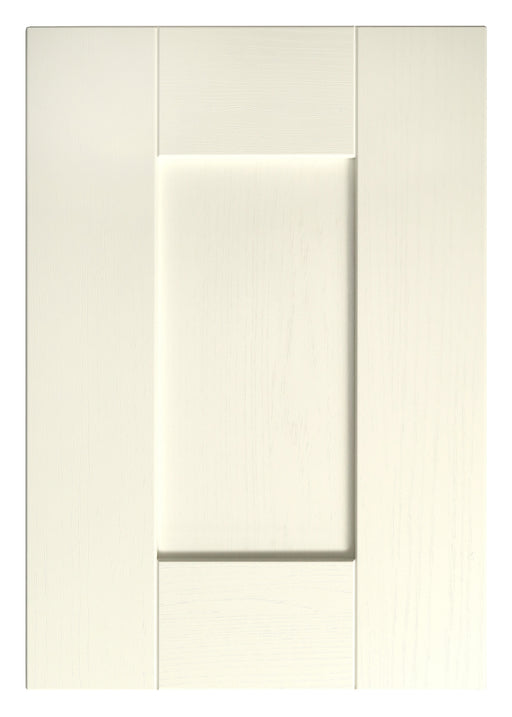 Buckingham Wood Grain Shaker Ivory- Replacement Kitchen Doors (980mm High) -