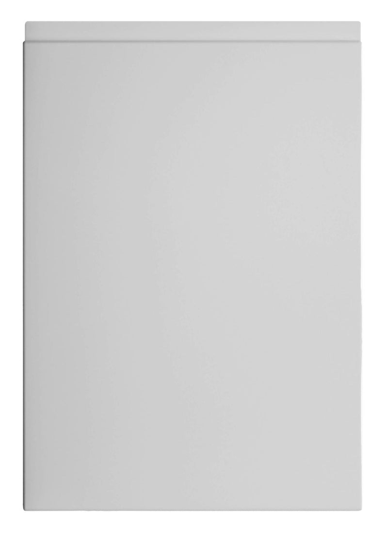 Larissa Handle Less Dove Grey Gloss J Pull- Replacement Kitchen Doors (End Panel) -