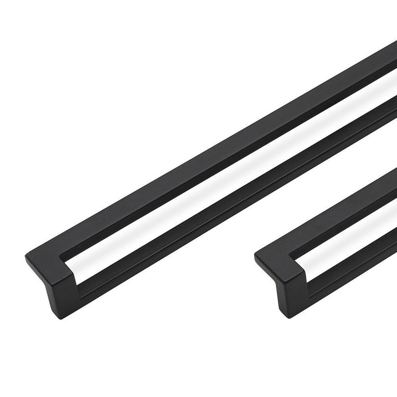 DECO Pull Handle Kitchen/Bedroom Door Handle Matt Black (Various Sizes)