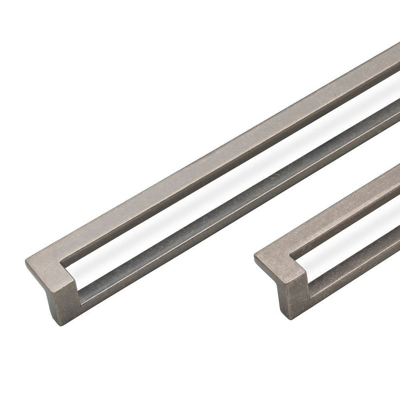 DECO Pull Handle Kitchen/Bedroom Door Handle Pewter (Various Sizes)