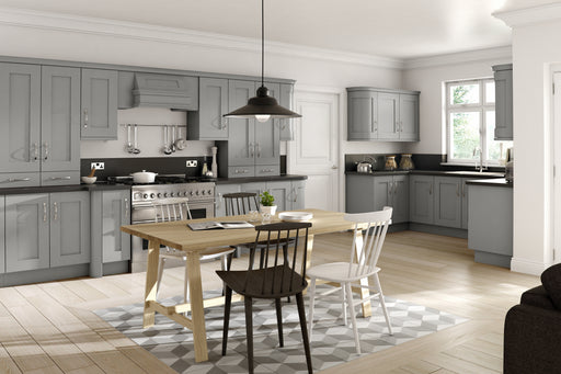 Buckingham Wood Grain Shaker Dust Grey- Replacement Kitchen Doors (Trims & Accessories) -