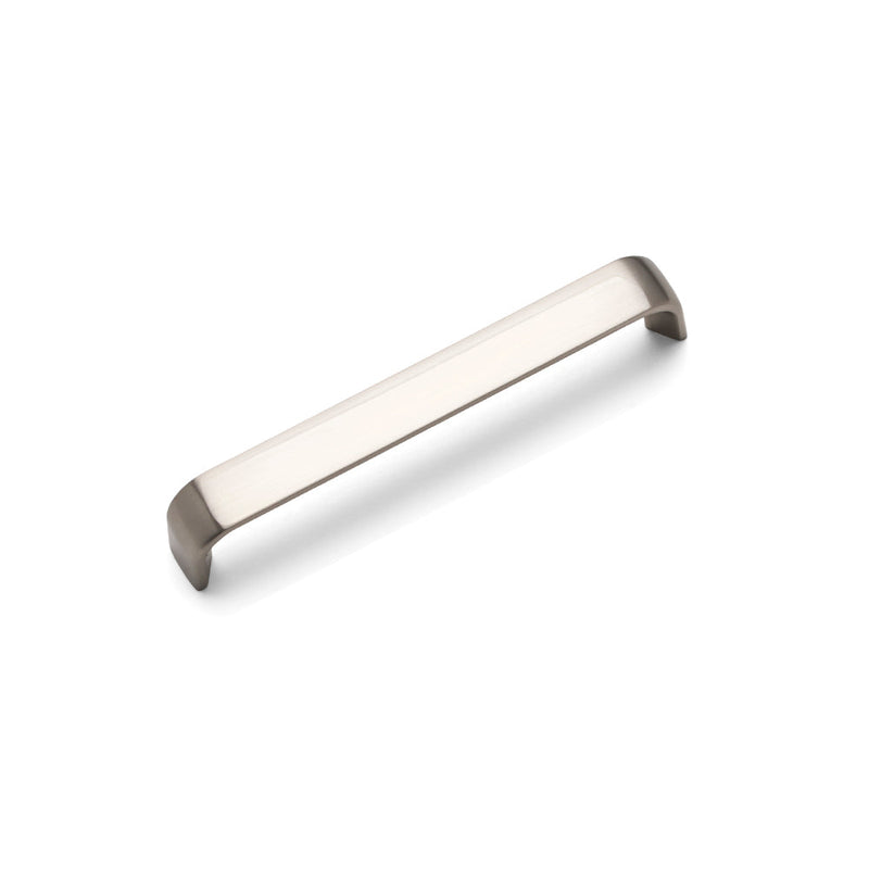 Camden D Kitchen/Bedroom Door Handle Brushed Nickel (Various Sizes)