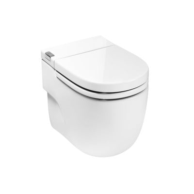 Meridian N Wall Hung Toilet with Integrated Cistern and Seat - Bathrooms