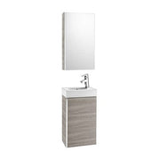Mini Base 450mm Bathroom Unit - Basin & Bathroom Mirror Cabinet Pack - All Colours - Bathrooms