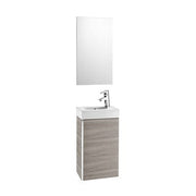 Mini Pack 450mm Base Unit, Basin, & Mirror - All Colours - Bathrooms