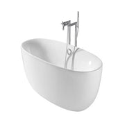 Virginia Freestanding Acrylic Bath - Waste & Overflow - 1700 x 800mm - Bathrooms