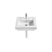 Prisma Ceramic 600mm Wall Hung Basin - 1 Tap Hole - Bathrooms