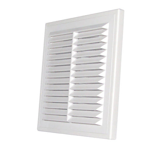 Louvre Vent D/180X250RW Classic 180mm X 250mm with Fly Screen - Hardware > Heating, Ventilation & Air Conditioning