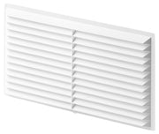 Louvre Vent D/220X120W Classic 220mm X 120mm with Fly Screen - Hardware > Heating, Ventilation & Air Conditioning