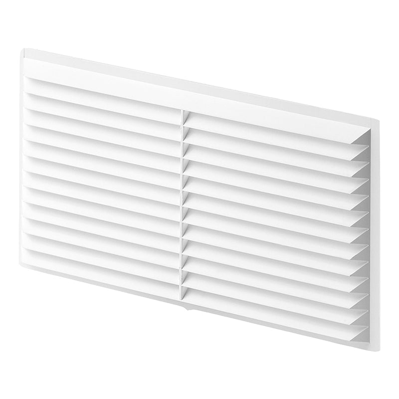 Louvre Vent D/220X120W Classic 220mm X 120mm with Fly Screen - Hardware > Heating, Ventilation & Air Conditioning