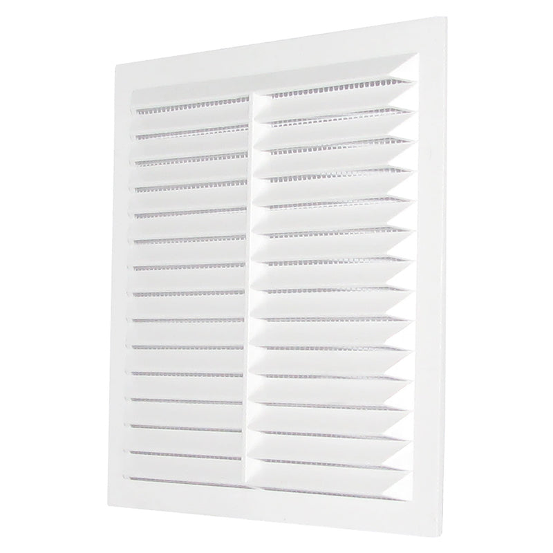 Louvre Vent D/195W 195mm X 195mm with Fly Screen - Hardware > Heating, Ventilation & Air Conditioning