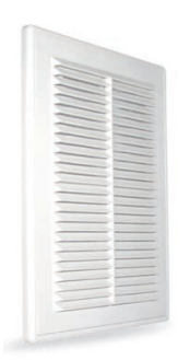 Louvre Vent D/250RW Classic 250mm - Hardware > Heating, Ventilation & Air Conditioning