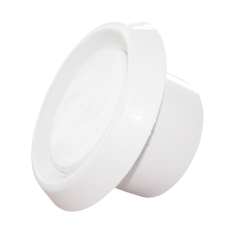 White ABS Extract Ceiling Valve 150mm - Hardware > Heating, Ventilation & Air Conditioning > Vents & Flues