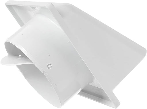External White Louvre Vent KRD/100 fi100mm - Hardware > Heating, Ventilation & Air Conditioning