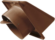 External Brown Louvre Vent KRD/100B fi100mm - Hardware > Heating, Ventilation & Air Conditioning