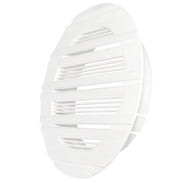 Louvre Vent Round Bella 150mm White - Hardware > Heating, Ventilation & Air Conditioning