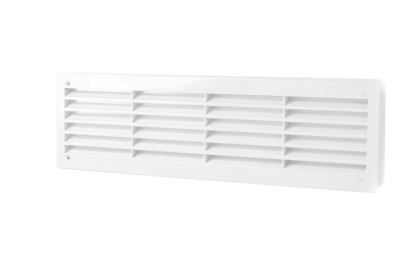 Door Louvre Vent KD 90mm—445mm - Hardware > Heating, Ventilation & Air Conditioning
