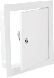 Access Panel Door Metal With Lock, White 200mm x 250mm - Hardware > Building Materials > Hatches