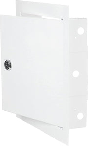 Access Panel Door Metal With Lock, White 200mm x 250mm - Hardware > Building Materials > Hatches
