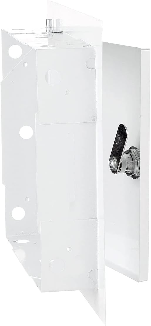 Access Panel Door Metal With Lock, White 200mm x 300mm - Hardware > Building Materials > Hatches