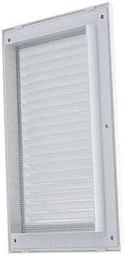 Louvre Vent Duo Smart 90/240 90mm X 240mm With Fly Mesh - Hardware > Heating, Ventilation & Air Conditioning