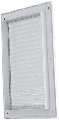 Louvre Vent Duo Smart 90/240 90mm X 240mm With Fly Mesh - Hardware > Heating, Ventilation & Air Conditioning