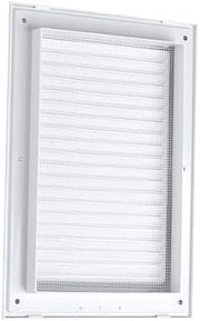 Louvre Vent Duo Smart 90/240 90mm X 240mm With Fly Mesh - Hardware > Heating, Ventilation & Air Conditioning