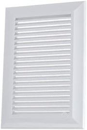 Louvre Vent Duo Smart 90/240 90mm X 240mm With Fly Mesh - Hardware > Heating, Ventilation & Air Conditioning