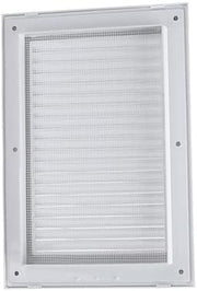 Louvre Vent Duo Smart 90/240 90mm X 240mm With Fly Mesh - Hardware > Heating, Ventilation & Air Conditioning