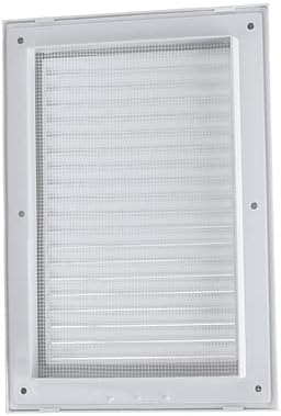 Louvre Vent Duo Smart 90/240 90mm X 240mm With Fly Mesh - Hardware > Heating, Ventilation & Air Conditioning