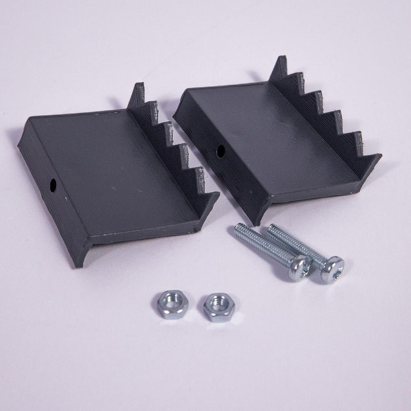 Louvre Vent Graphite Duo Smart 135G 135mm With Fly Mesh - Hardware > Heating, Ventilation & Air Conditioning