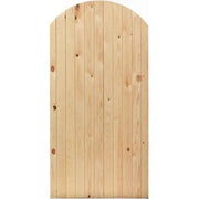 Oxford Arched Un Finished Softwood Gate - 1829mm x 915mm -