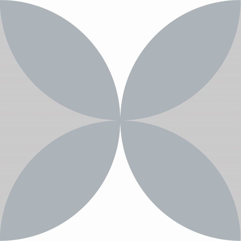 Symphony Grey Petals B (14 per Box) - Tiles