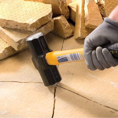 Fibreglass Short Shaft Sledge Hammer - 1.8kg/4lb