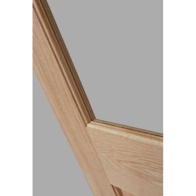 Victorian 4 Panel Oak Glazed Unfinished Internal Door - All Sizes - Doors