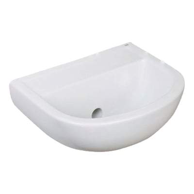 38cm Special Needs Horizontal Outlet Basin - Bathrooms