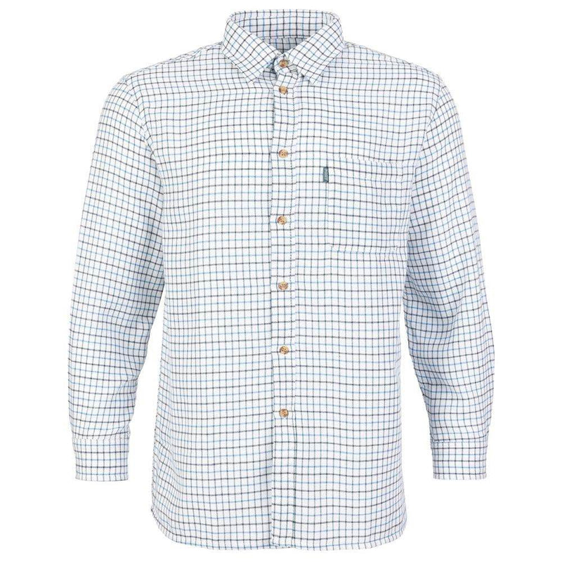 Fort 100 Tattersall Checked Flannel Shirt - SHIRTS