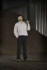 Fort 100 Tattersall Checked Flannel Shirt - SHIRTS