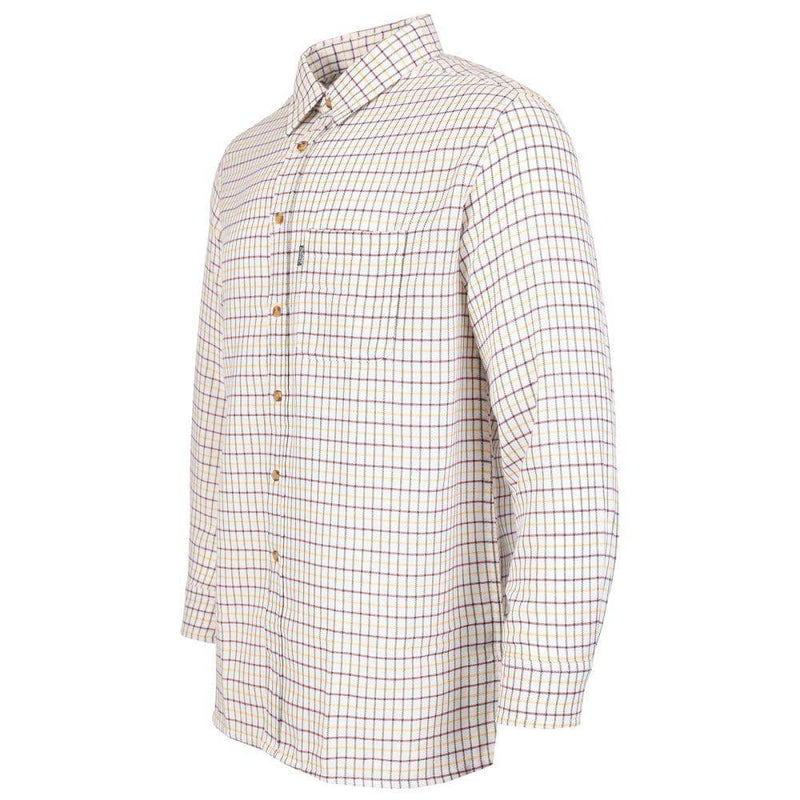 Fort 100 Tattersall Checked Flannel Shirt - SHIRTS
