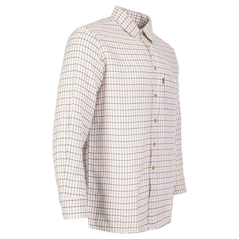 Fort 100 Tattersall Checked Flannel Shirt - SHIRTS