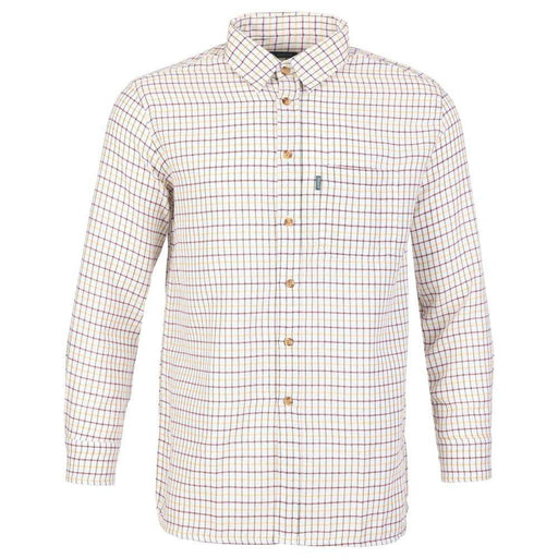 Fort 100 Tattersall Checked Flannel Shirt - SHIRTS