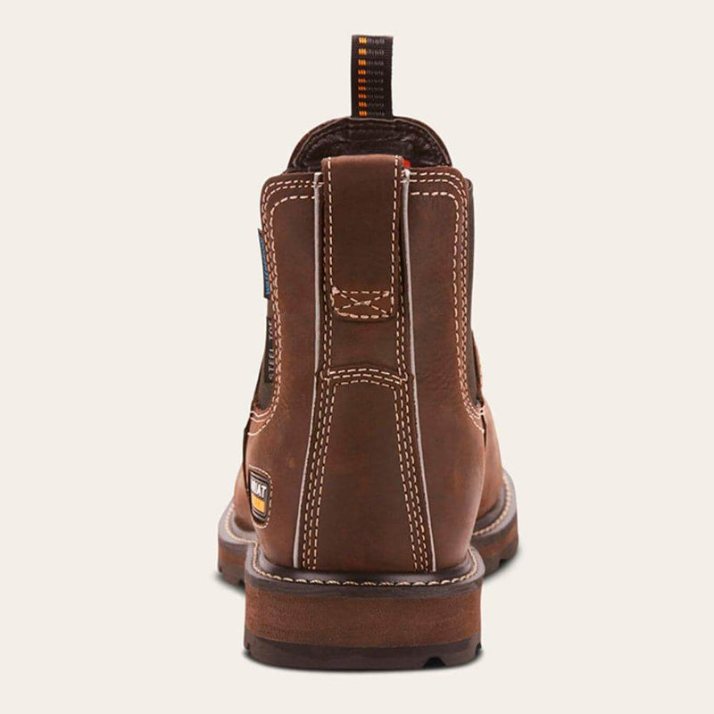 Ariat 10025000 Groundbreaker Chelsea Dealer Waterproof Safety Work Boot - Business & Industrial > Work Safety Protective Gear SAFETY DEALER BOOTS